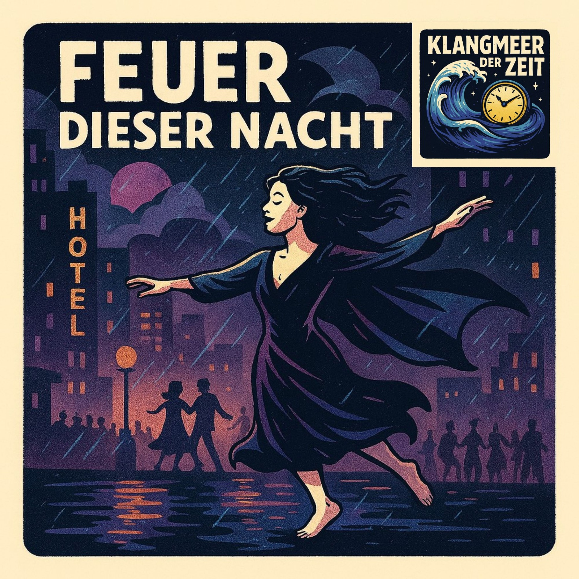 Feuer dieser Nacht – Coverdesign © Klangmeer der Zeit