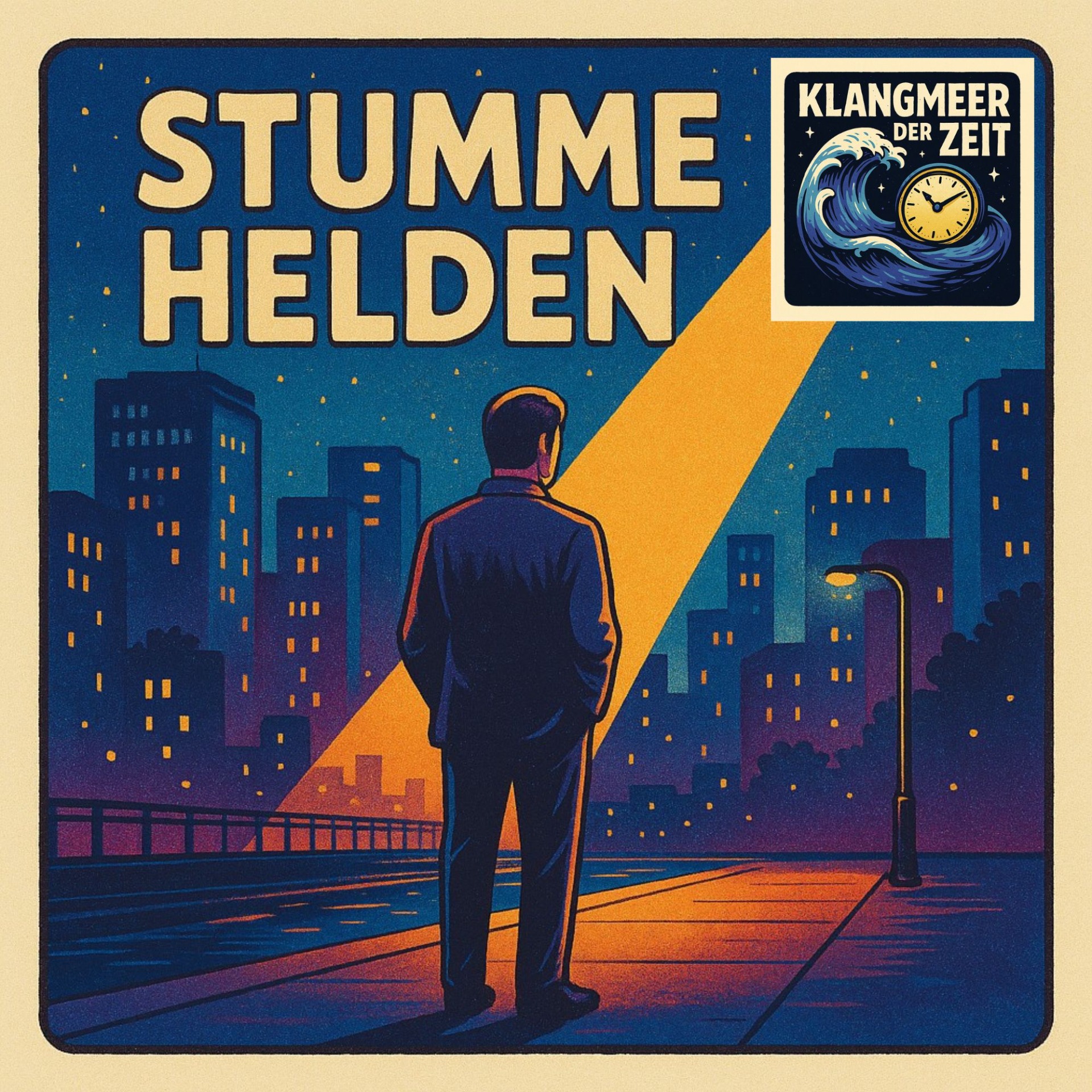 Stumme Helden – Coverdesign © Klangmeer der Zeit